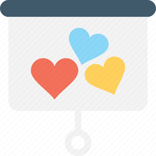 Hearts, love chatting, online love, romance screen, screen icon - Download on Iconfinder