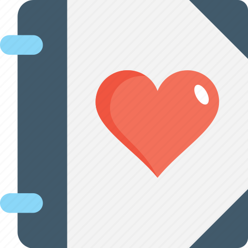 Love, love notebook, memo, passion, romantic feelings icon - Download on Iconfinder