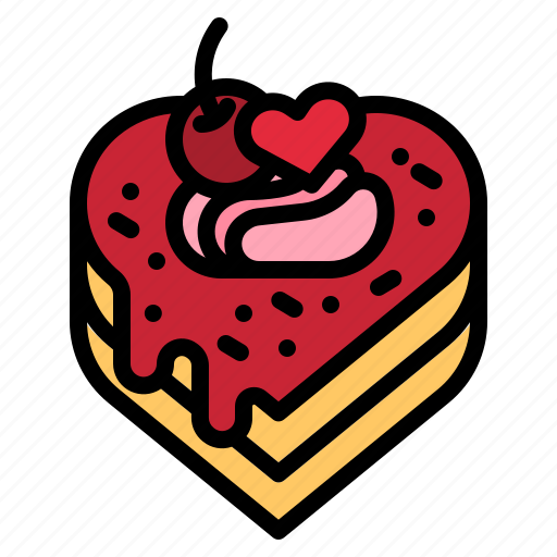 Cupcake, love, heart, dessert, bakery icon - Download on Iconfinder