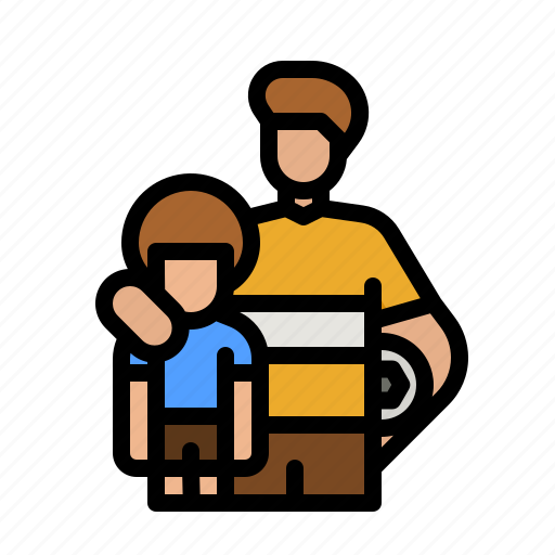 Father, dad, baby, kid, man icon - Download on Iconfinder