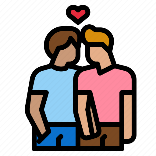 Gay, couple, homosexual, love icon - Download on Iconfinder