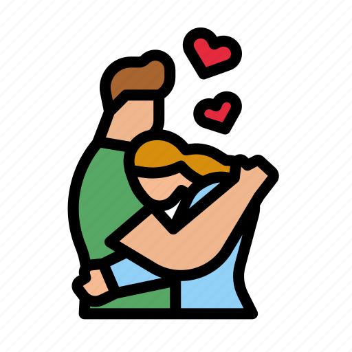 Hug, couple, love, lover, romance icon - Download on Iconfinder