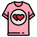 shirt, clothes, volunteer, heart, love