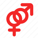 gender, user, avatar, female, man