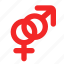 gender, user, avatar, female, man 