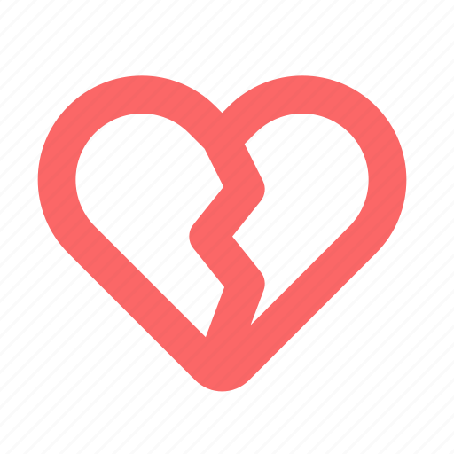 Like, health, broken, valentines, hearth, heart icon - Download on Iconfinder
