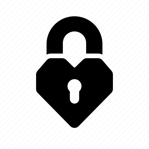 Lock, love, valentine, romance, padlock icon - Download on Iconfinder