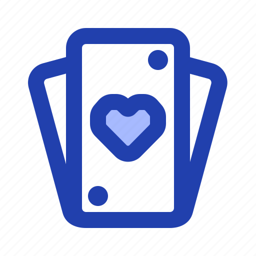 Card, love, valentine, romance, play icon - Download on Iconfinder