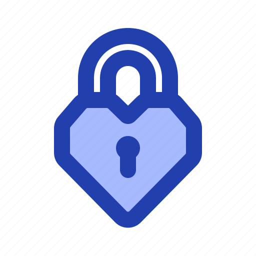 Lock, love, valentine, romance, padlock icon - Download on Iconfinder