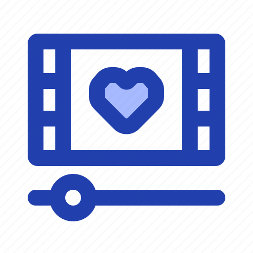 Movie, love, valentine, romance, play icon - Download on Iconfinder