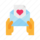 giving, love, mail