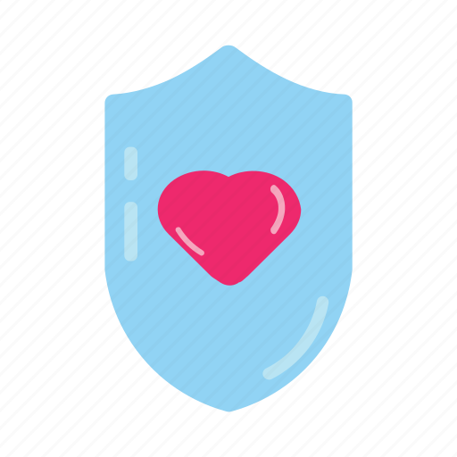 Shield, of, love icon - Download on Iconfinder on Iconfinder