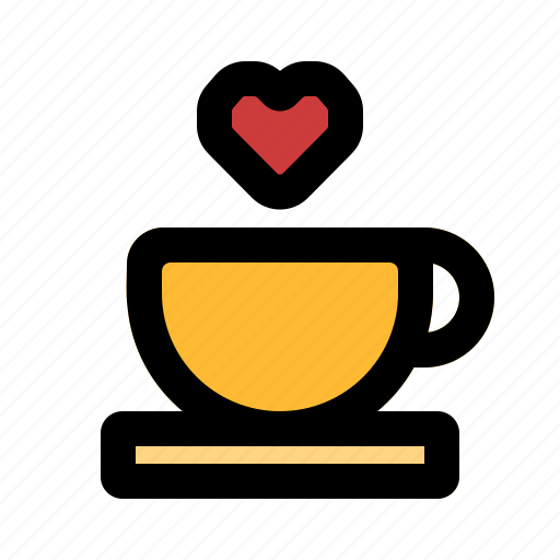 Coffee, love, valentine, romance, cup icon - Download on Iconfinder