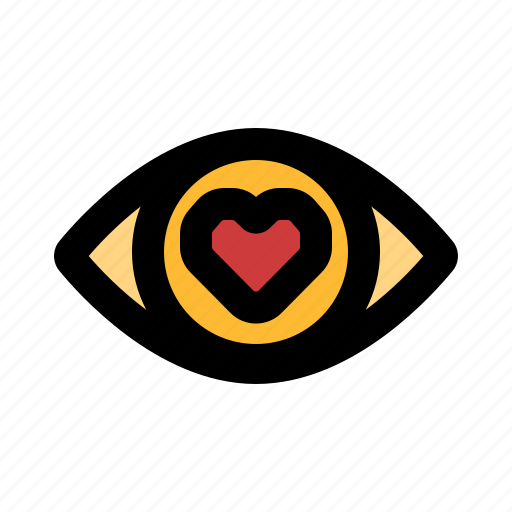Eye, love, valentine, romance, vision icon - Download on Iconfinder
