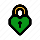 lock, love, valentine, romance, padlock