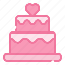 wedding cake, love, valentine, heart, romantic, romance, happy
