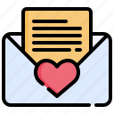 envelope, love, heart, massges, valentines