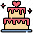 wedding, cake, sweet, love, and, romance, food, restaurant