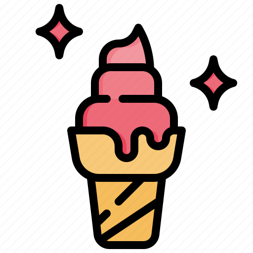 Ice, cream, dessert, sweet, love, food, and icon - Download on Iconfinder