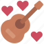 guitar, loving, passion, music, guitarist 