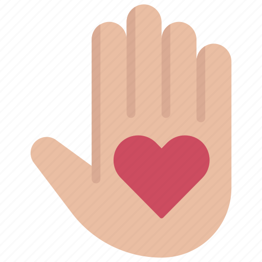 Heart, hand, loving, passion, hands icon - Download on Iconfinder