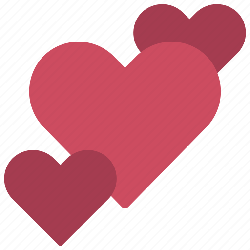 Hearts, loving, passion, fondness icon - Download on Iconfinder