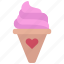 ice, cream, loving, passion, desert 