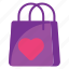 gift, bag, valentines, couple, valentine, briefcase, money 