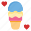 love, ice, cream 