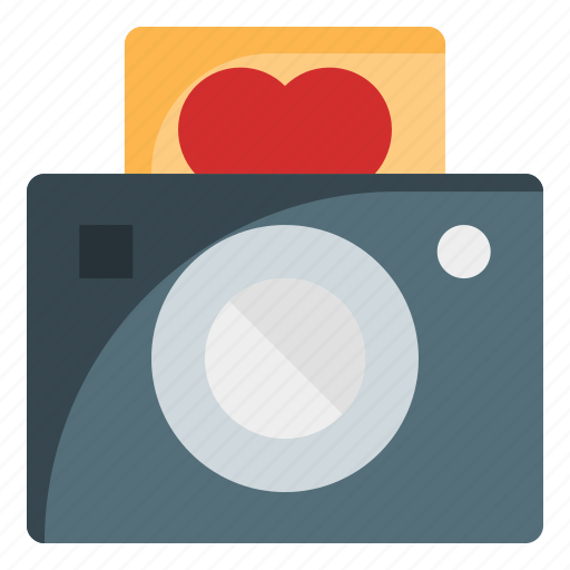Love, photo, camera, photography, valentine, heart, romantic icon - Download on Iconfinder