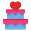 love, wedding, cake 