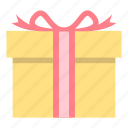 box, gift, present, valentine