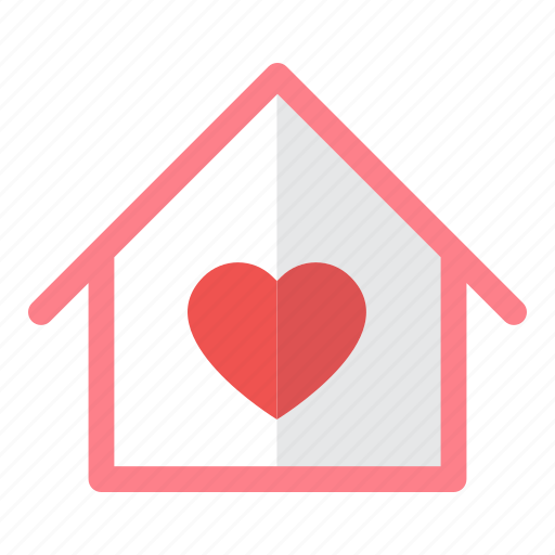 Heart, home, house, love icon - Download on Iconfinder
