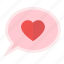 balloon, bubble, love, message, valentine, heart 