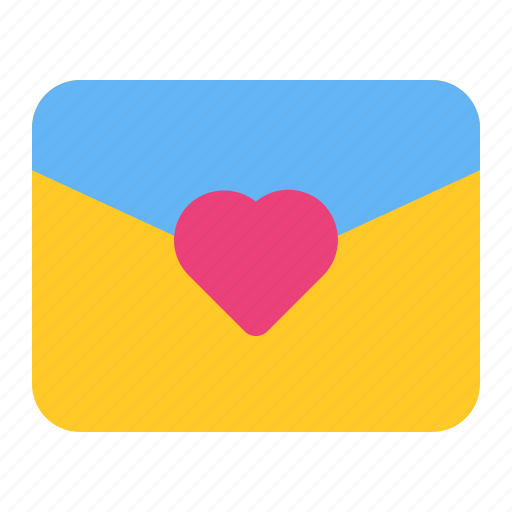 Email, envelope, heart, love, mail, romance, valentine icon - Download on Iconfinder