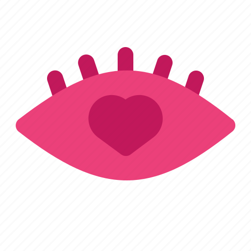 Dating, eye, heart, love, romance, valentine, view icon - Download on Iconfinder