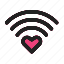 connect, connection, heart, love, romance, signal, valentine