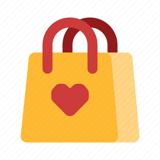 Bag, love, valentine, romance, shopping icon - Download on Iconfinder