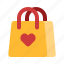 bag, love, valentine, romance, shopping 