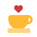 coffee, love, valentine, romance, cup