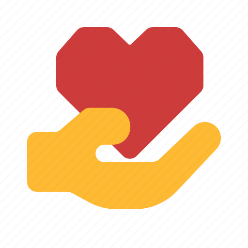 Gift, love, valentine, romance, hand icon - Download on Iconfinder