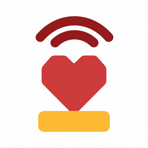 Signal, love, valentine, romance, area icon - Download on Iconfinder