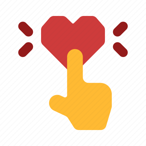Touch, love, valentine, romance, hand icon - Download on Iconfinder