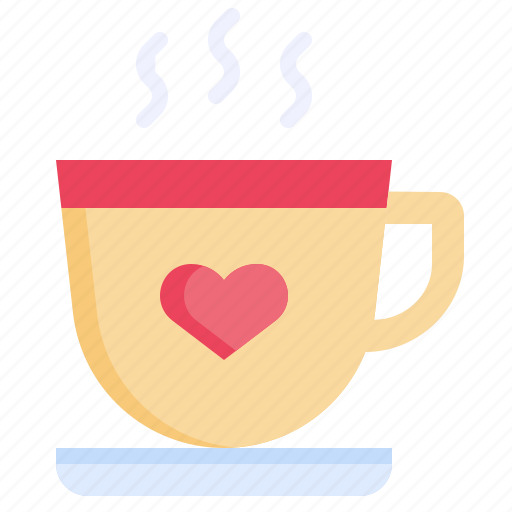 Cup, love, heart, food, and, restaurant, romance icon - Download on Iconfinder