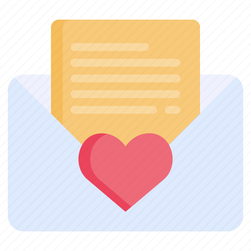 Envelope, love, heart, massges, valentines icon - Download on Iconfinder