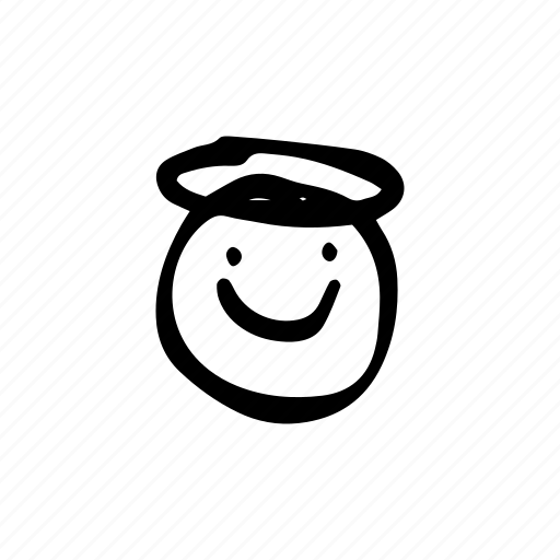 Happy, emoji, emoticons, expression, smile, smiley, halo icon - Download on Iconfinder