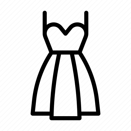 Dress, clothing, fashion, female, beauty icon - Download on Iconfinder