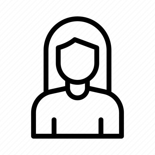 Girl, female, woman, face, avatar icon - Download on Iconfinder