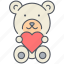 bear, teddy, gift, love, present, romance, valentines 