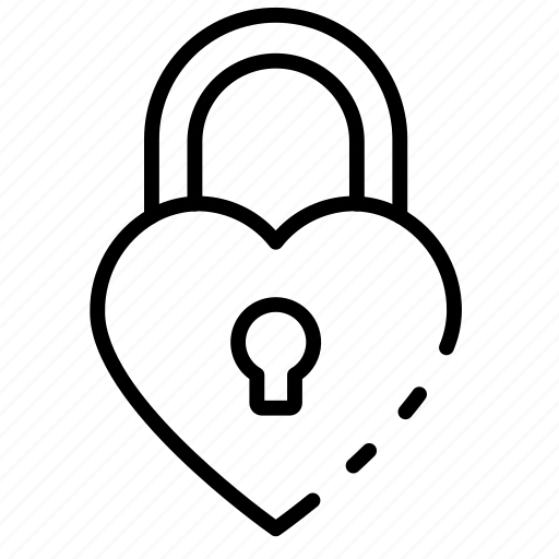 Lock, heart, secure icon - Download on Iconfinder